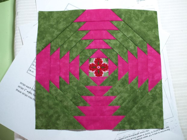 Pineapple-Paper-Pieced