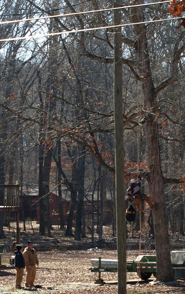 Down elevator.  Note the kitty bucket!